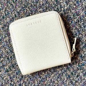 Lo & Sons Mallorca Small Wallet Ivory